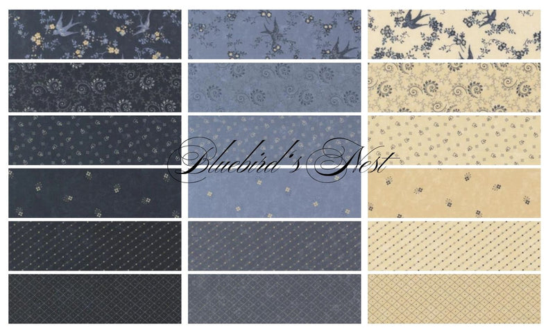 Bluebird's Nest by Kansas Troubles Quilters for Moda Fabrics