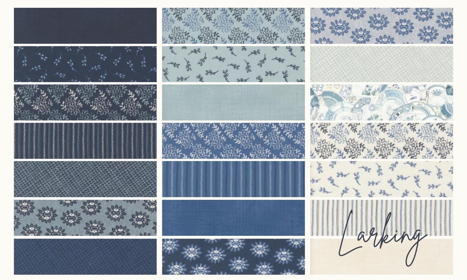 Larking by Clare for Moda Fabrics