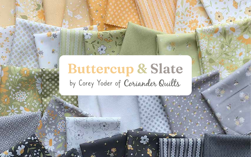 Buttercup & Slate by Corey Yoder for Moda Fabrics