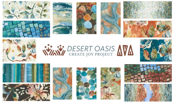 Desert Oasis by Create Joy Project for Moda Fabrics