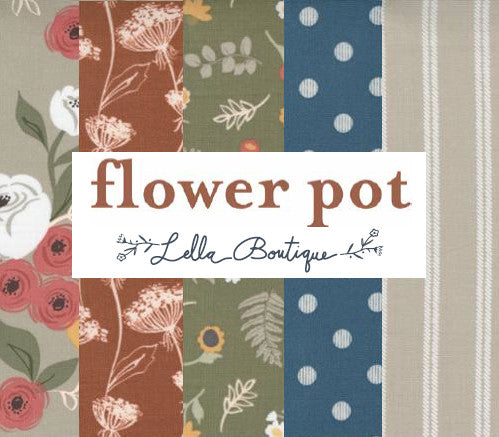 Flower Pot by Lella Boutique for Moda Fabrics