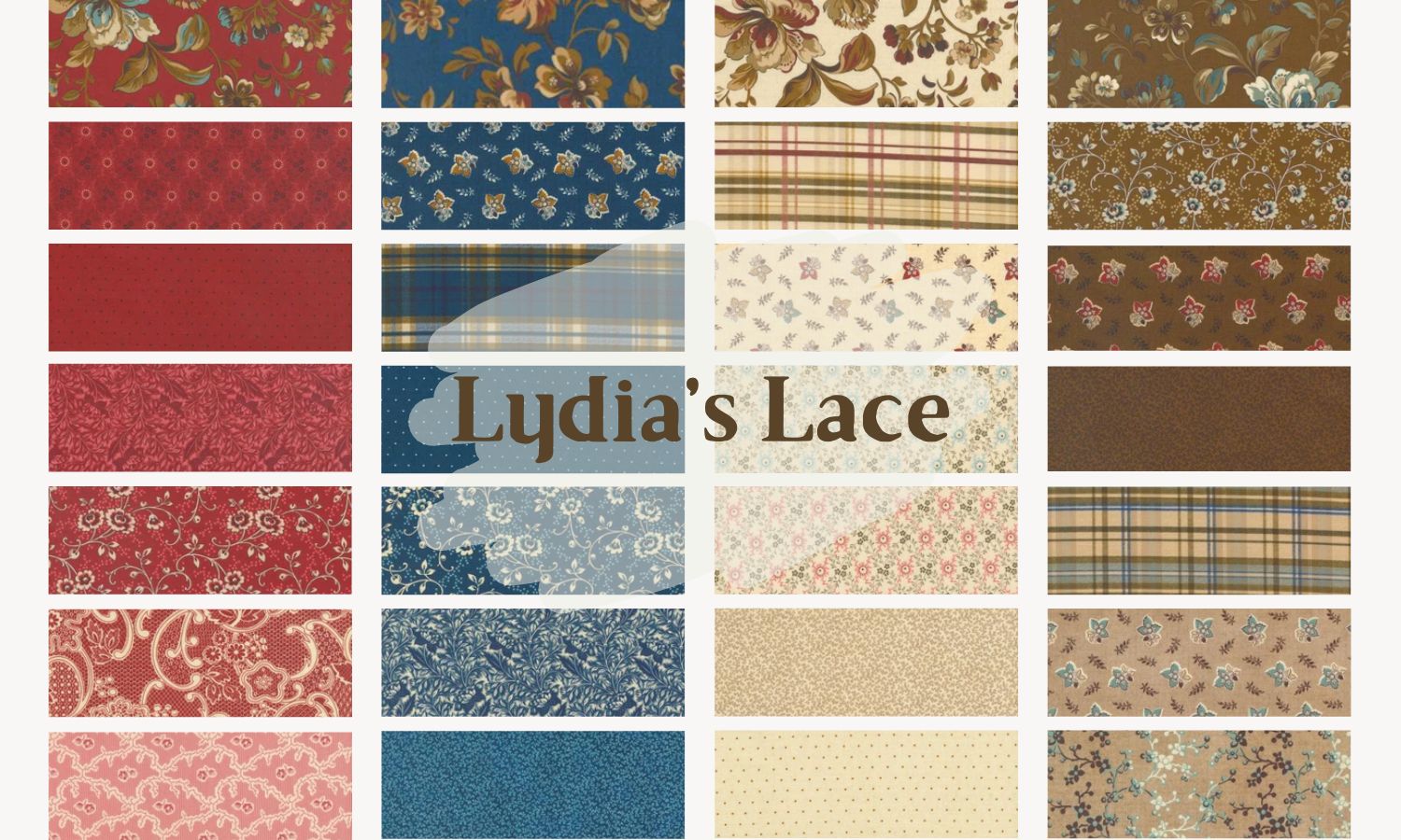 Lyda Pattern Lydia's Lace by Betsy Chutchian for Moda Fabrics