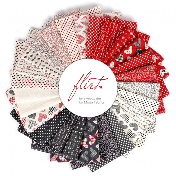 Flirt Collection by Sweetwater for Moda Fabrics.