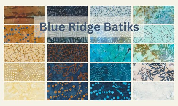 Blue Ridge Batiks by Moda Fabrics