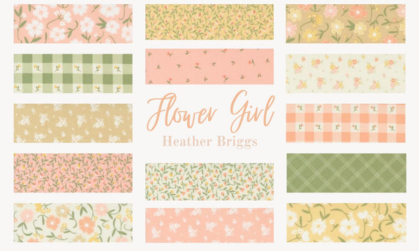 Flower Girl by Heather Briggs of My Sew Quilty Life for Moda Fabrics