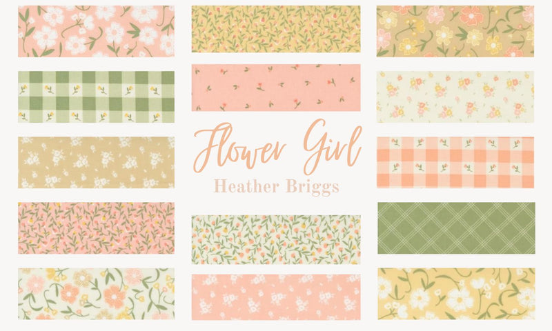 Flower Girl by Heather Briggs of My Sew Quilty Life for Moda Fabrics