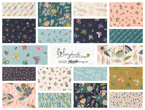 Songbook A New Page by Fancy That Design House for Moda Fabrics