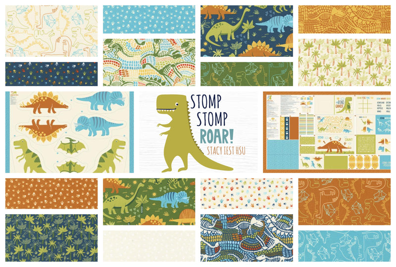 Stomp Stomp Roar by Stacy Iest Hsu for Moda Fabrics