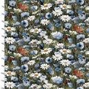 3 WISHES Blue Autumn - 24589-GRN - Cotton Fabric