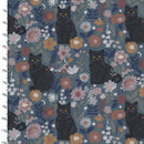 3 WISHES Midnight Prowl - 24508-TEA - Cotton Fabric
