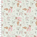3 WISHES Sweet Woodland - 24514-GRN - Cotton Fabric