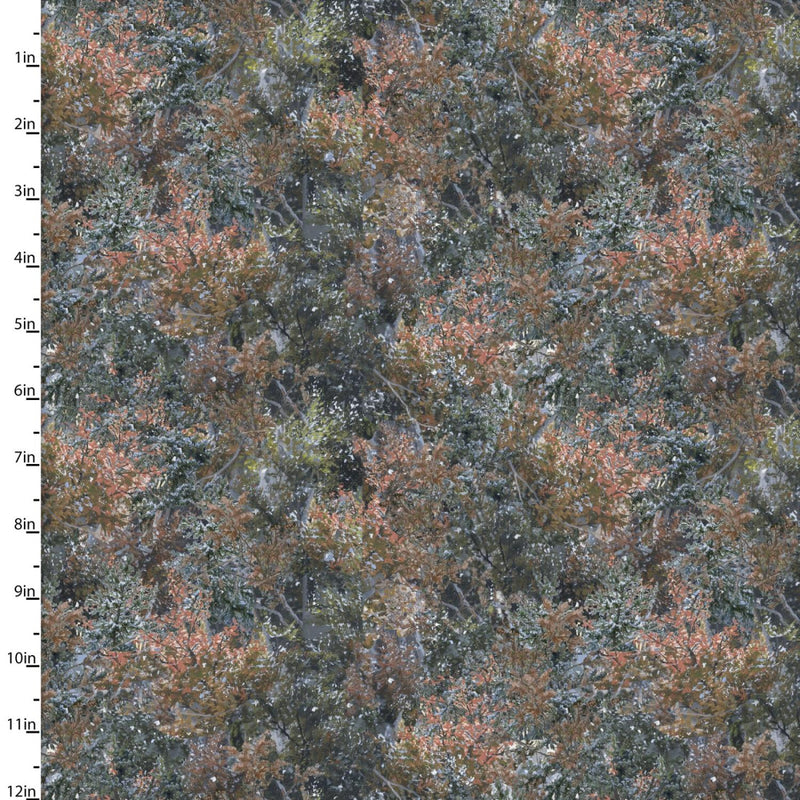 3 WISHES Under the Moonlight - 23765-BRN - Cotton Fabric