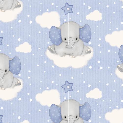 AEN Comfy Flannel - 0956-11 Blue - Cotton Flannel Fabric