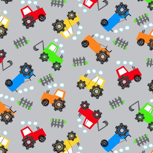 AEN Comfy Flannel - 0972-90 Gray - Cotton Flannel Fabric