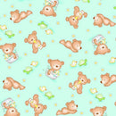 AEN Comfy Flannel - 1004-60 Aqua - Cotton Flannel Fabric