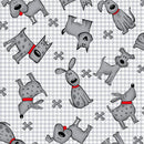 AEN Comfy Flannel - 1052-90 Gray - Cotton Flannel Fabric