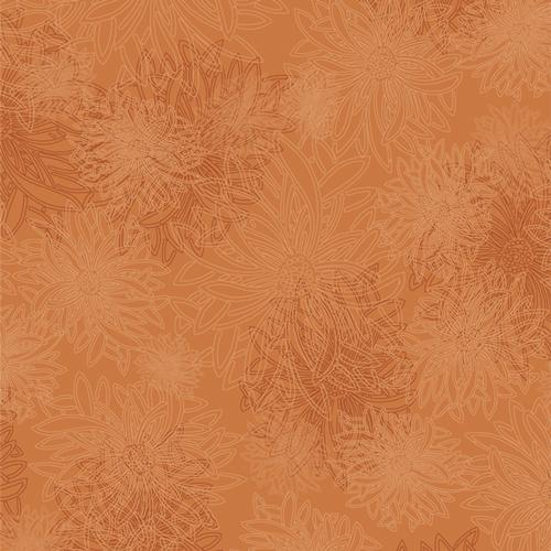 AGF Floral Elements - FE-552 Yam - Cotton Fabric