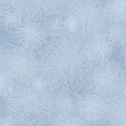 AGF Floral Elements - FE-556 Arctic - Cotton Fabric
