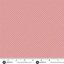 AND A Woodsy Cottage Polka Dot - A-1367-E Rose Pink - Cotton Fabric