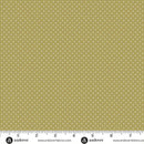 AND A Woodsy Cottage Polka Dot - A-1367-G Light Olive - Cotton Fabric