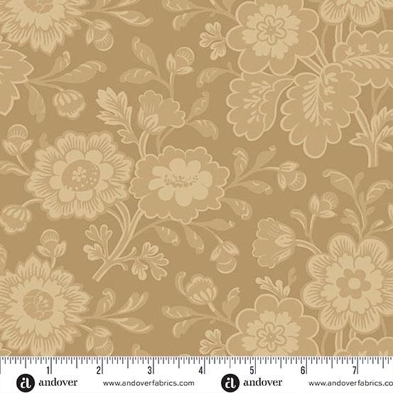 AND Always and Forever Canopy - 1661-N Camel - Cotton Fabric