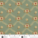 AND Always and Forever Lattice Baskets - 1662-G Pond - Cotton Fabric