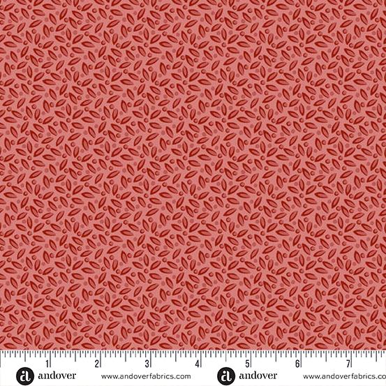 AND Always and Forever Pods - 1668-R Rosie - Cotton Fabric