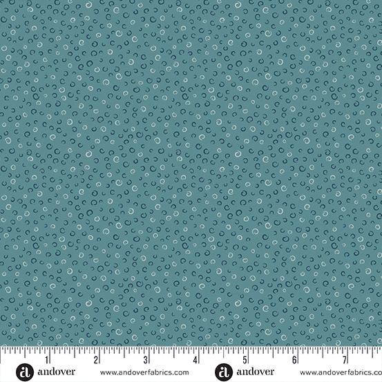 AND At Days End Wisp - A-1099-T Grassy Fields - Cotton Fabric