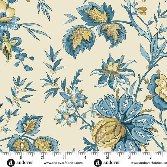 AND Beach House Ariel - AW-1193-L Sand - Cotton Wide Back Fabric