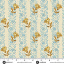 AND Beach House Blue Poppy - A-1166-L Sand - Cotton Fabric