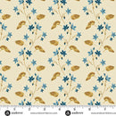 AND Beach House Clematis - A-1167-L Shell - Cotton Fabric