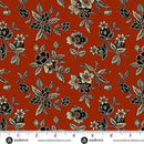 AND Bridgeport Blooms - 5600-R Red - Cotton Fabric
