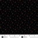 AND Bridgeport Tossed Sprigs - 5609-K Black - Cotton Fabric