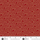 AND Bridgeport Tumbling Squares - 5604-R Red - Cotton Fabric