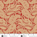 AND Carolina Broad Damask - A-5312-R Red - Cotton Fabric
