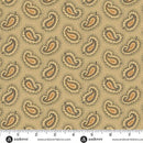 AND Carolina Paisley - A-5314-K Black - Cotton Fabric