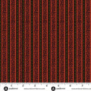 AND Carolina Striped Side - A-5181-R Red - Cotton Fabric
