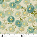 AND Chrysanthemum 108" - 1680-T Jade - Cotton Fabric
