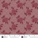 AND Dahlia Crab Apple - A-1379-P Wine - Cotton Fabric