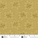 AND Dahlia Tree Berry - A-1381-V Fool's Gold - Cotton Fabric