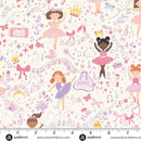 AND Dance Class - MU-242-Q Cream - Cotton Fabric