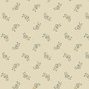 AND English Garden Bachelor Button - A-797-L Biscuits - Cotton Fabric