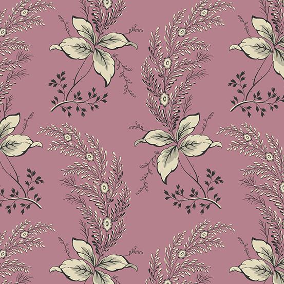 AND English Garden Orchid - A-793-P Jam - Cotton Fabric