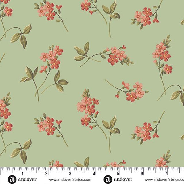 AND Farmer's Daughter Cornflower - 10092-G Shortbread - Cotton Fabric