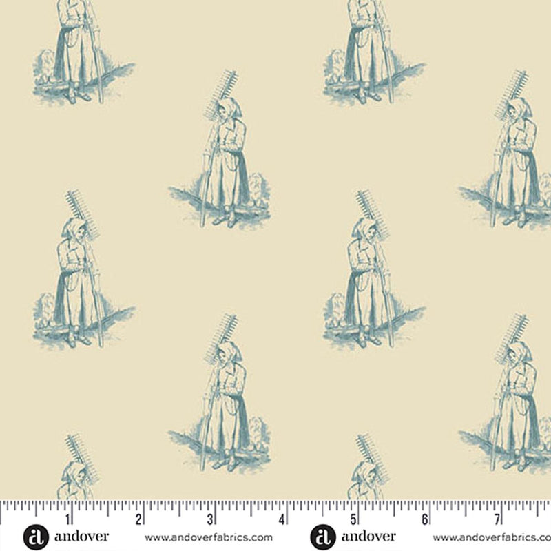 AND Farmer's Daughter Farmer's Daughter - 10081-B Butternut - Cotton Fabric