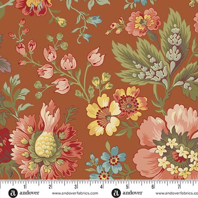 AND Farmer's Daughter Milk and Honey - 10073-O Rust - Cotton Fabric