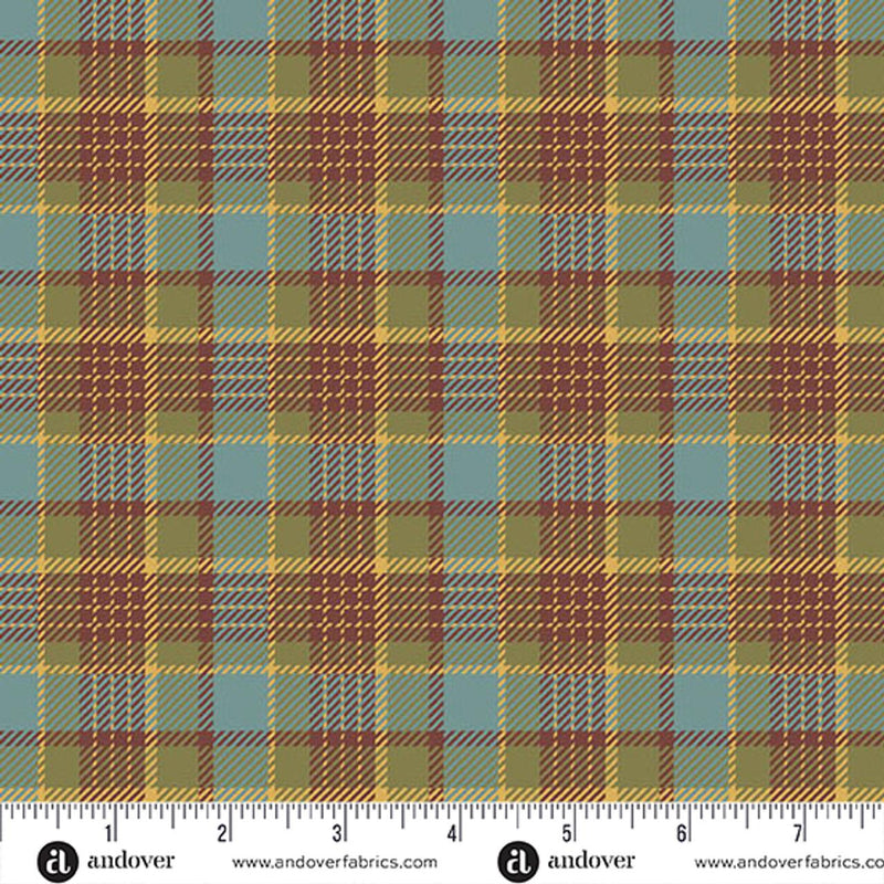 AND Farmer's Daughter Rustic - 10084-B Scarlet - Cotton Fabric