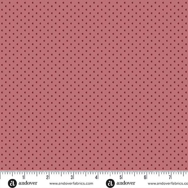AND Farmer's Daughter Seed - 10075-R Dusted Rose - Cotton Fabric