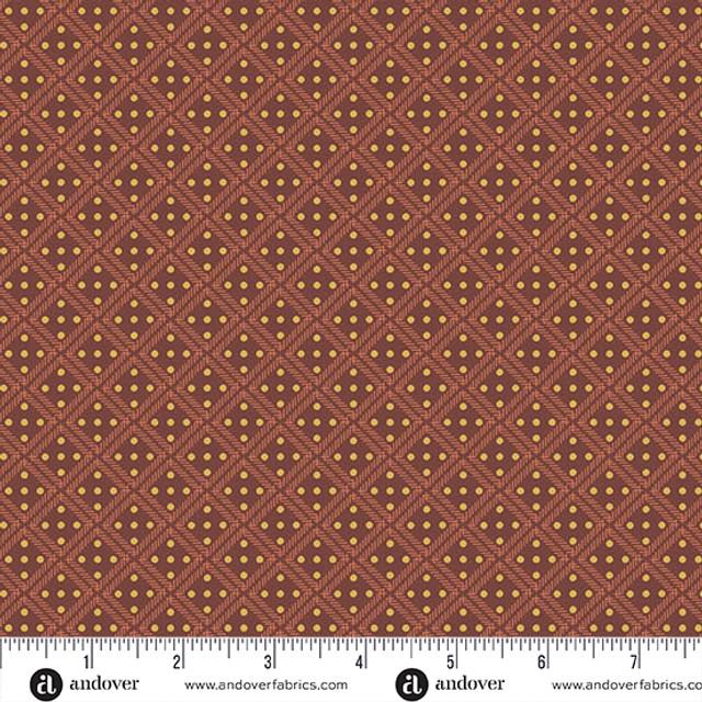 AND Farmer's Daughter Silo - 10076-R Scarlet - Cotton Fabric