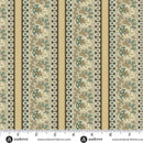 AND Farmhouse Lace Columns - A-1356-NT Teal - Cotton Fabric